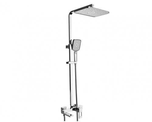Душевая система с тропическим душем и смесителем,хром FELICE 0760 CROMO