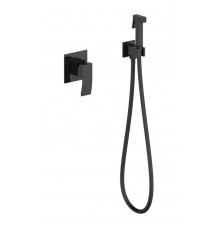 Гигиенический душ со смесителем,черный матовый FELICE 1015 NERO OPACO
