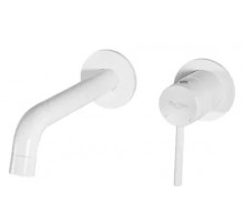 Встраиваемый смеситель для раковины,белый матовый FELICE 0635 BIANCO OPACO