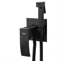 Встраиваемый гигиенический душ со смесителем,черный матовый FELICE 1010 NERO OPACO