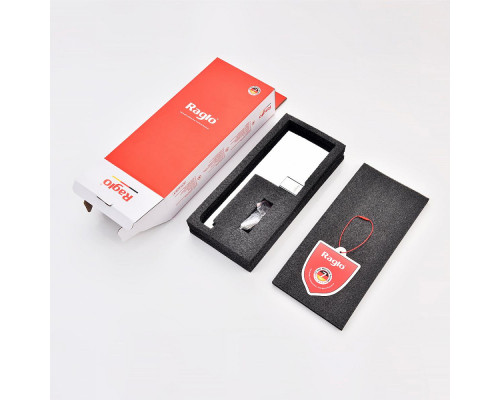 Держатель для туалетной бумаги Raglo R301.03 с полкой,хром