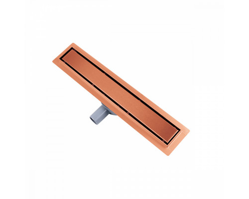 Душевой трап двухсторонний/под плитку Raglo R652.60.33 600мм, нержавеющая сталь, матовая медь