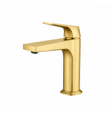 Смеситель Raglo R07.10.03 для раковины монолитный, сатин золотой