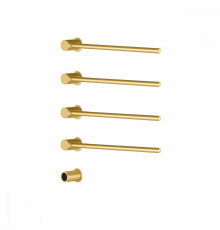 Полотенцесушитель электрический RAGLO R350.52.03 встраиваемый сенсорный с терморегулятором , сатин золотой