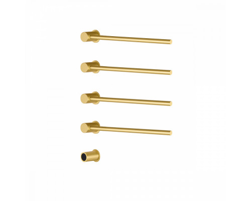 Полотенцесушитель электрический RAGLO R350.52.03 встраиваемый сенсорный с терморегулятором , сатин золотой