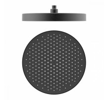 Лейка верхняя Raglo R452.09.09 для душа ∅320мм 1 режим круглая пластик/силикон, графит