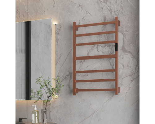 Полотенцесушитель электрический RAGLO R350.07.33 настенный сенсорный с терморегулятором , матовая медь