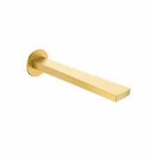 Встраиваемый наполнитель Raglo R473.61.03 для ванны и душа излив монолитный 24 см латунь, сатинзолотой