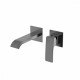 Смеситель Raglo R02.11.09 для раковины встраиваемый монолитный, графит