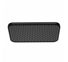 Лейка душевая верхняя Raglo R451.51.06 тропический душ 340*220мм пластик/силикон, черный