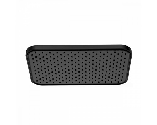 Лейка душевая верхняя Raglo R451.51.06 тропический душ 340*220мм пластик/силикон, черный