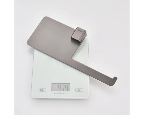 Держатель для туалетной бумаги Raglo R301.03.09 с полкой,графит