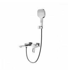 Смеситель Raglo R51.30 для ванны и душа настенный излив поворотный 15 см, хром