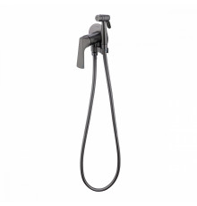 Смеситель Raglo R07.52.09 с гигиеническим душем встраиваемый , графит