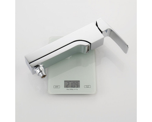 Смеситель Raglo R02.30 для ванны и душа настенный излив поворотный 15 см, хром