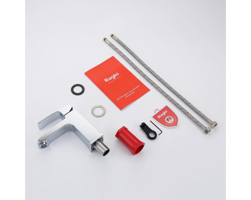 Смеситель Raglo R01.10 для раковины монолитный, хром