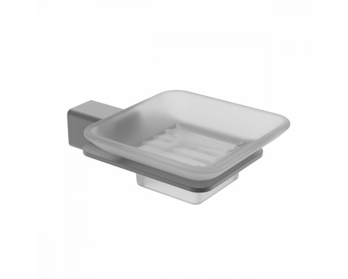 Мыльница Raglo R301.02.09 с держателем,графит