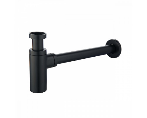 Сифон для раковины Raglo R600.20.06 бутылочный, латунь, черный