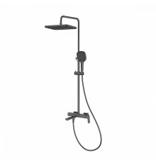 Душевая система Raglo R30.24.09 для ванны и душа излив поворотный 15 см, графит