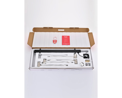 Полотенцесушитель электрический RAGLO R350.52.03 встраиваемый сенсорный с терморегулятором , сатин золотой