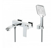 Смеситель Raglo R01.30 для ванны и душа настенный излив поворотный 15 см, хром