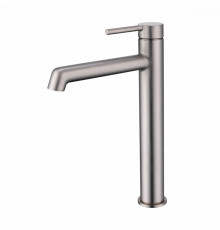 Смеситель Raglo R20.15.05 для раковины высокий монолитный, сатин