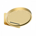 Лейка верхняя Raglo R452.02.03 для душа ∅323мм 2 режима круглая нержавеющая сталь, сатин золотой