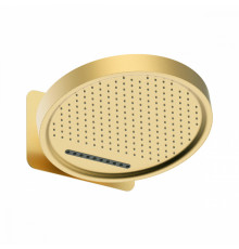 Лейка верхняя Raglo R452.02.03 для душа ∅323мм 2 режима круглая нержавеющая сталь, сатин золотой