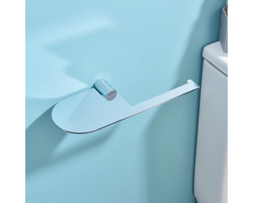 Держатель для туалетной бумаги Raglo R300.03 с полкой,хром