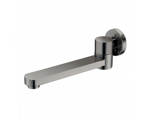 Встраиваемый наполнитель Raglo R473.72.09 для ванны и душа излив поворотный 23см латунь, графит