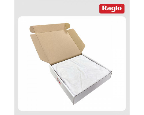 Лейка душевая верхняя Raglo R451.55.03 тропический душ 300*300мм нержавеющая сталь, Сатин золотой