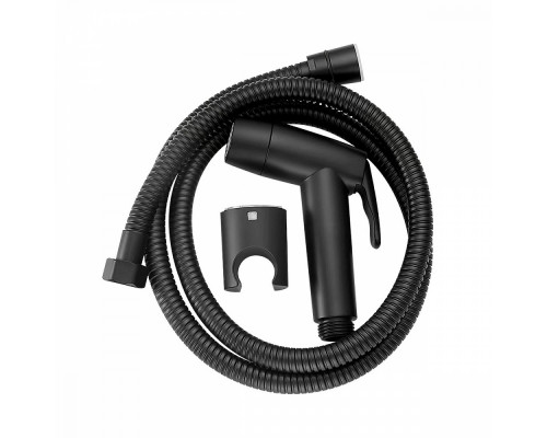 Комплект для гигиенического душа Raglo R460.50.06 лейка 2 режима, шланг 1,2 м сталь, черный