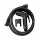 Комплект для гигиенического душа Raglo R460.50.06 лейка 2 режима, шланг 1,2 м сталь, черный