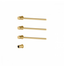 Полотенцесушитель электрический RAGLO R350.51.03 встраиваемый сенсорный с терморегулятором , сатин золотой