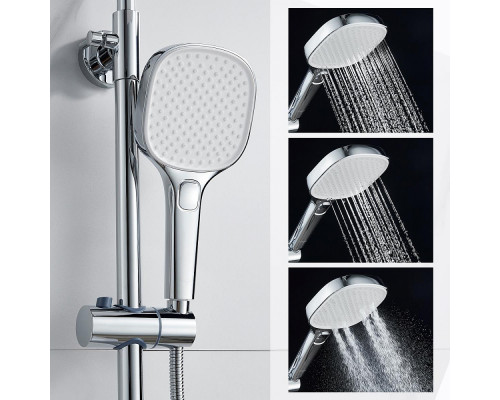 Душевая система Raglo R30.24 для ванны и душа излив поворотный 15 см, хром