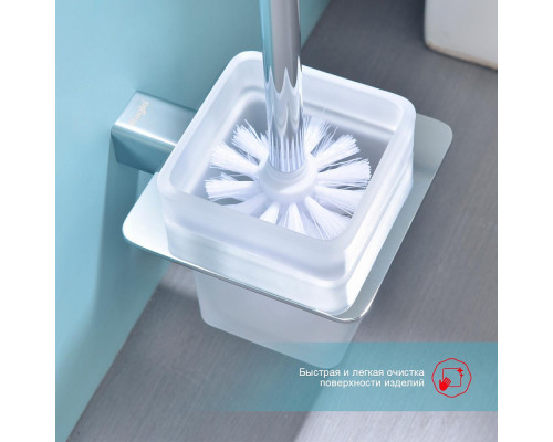 Ёршик для унитаза Raglo R301.10 с держателем,хром