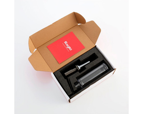 Дозатор для моющего средства на кухню Raglo встраиваемый R720.01.06 латунь, черный