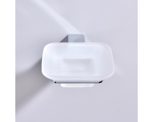 Мыльница Raglo R301.02 с держателем,хром