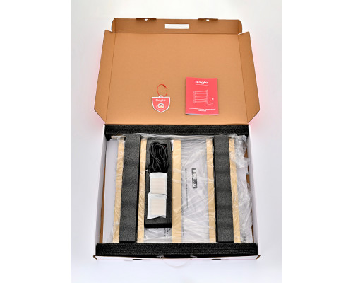 Полотенцесушитель электрический RAGLO R350.02.03 настенный сенсорный с терморегулятором , сатин золотой