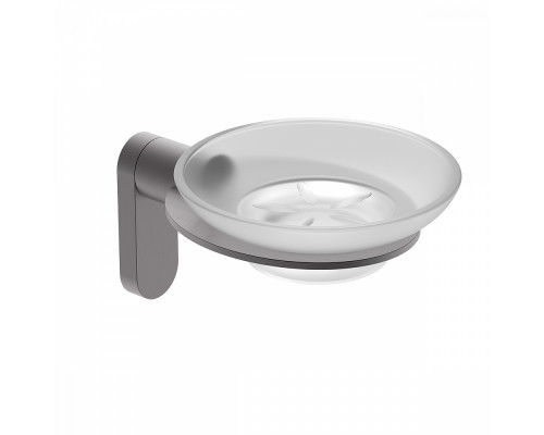 Мыльница Raglo R300.02.09 с держателем,графит