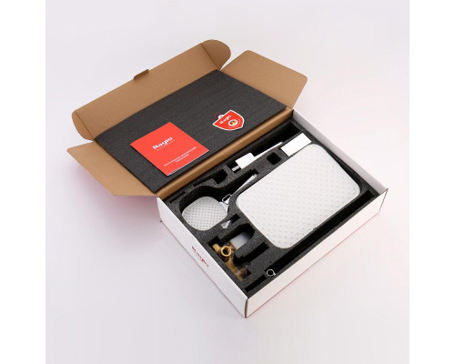 Душевая система Raglo R30.27 для ванны и душа встраиваемая на 3 режима излив поворотный 20 см, хром