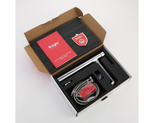 Смеситель Raglo R20.15 для раковины высокий монолитный, хром