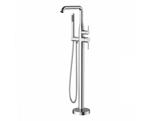 Смеситель Raglo R20.33 для ванны напольный монолитный, хром