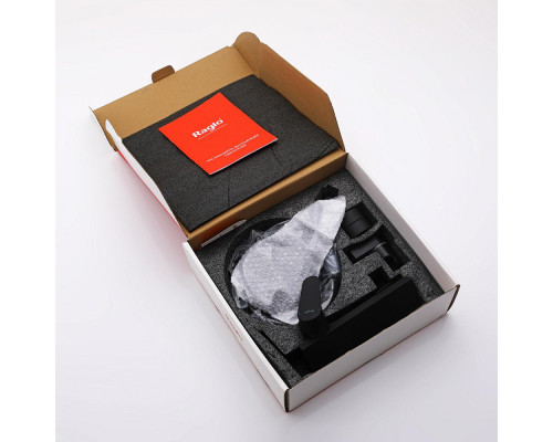 Смеситель Raglo R31.30.06 для ванны и душа настенный излив поворотный 15 см, черный