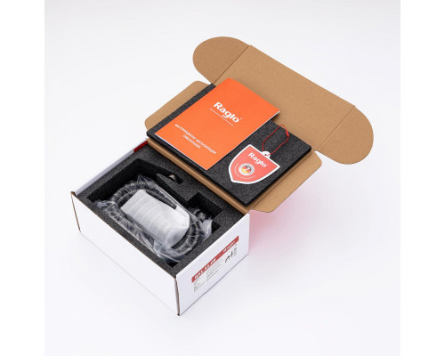 Смеситель Raglo R51.51.09 с гигиеническим душем настенный , графит