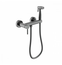 Смеситель Raglo R20.51.09 с гигиеническим душем настенный , графит