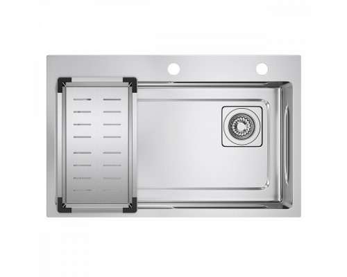 Кухонная мойка Raglo R702.7246.05 из нержавеющей стали в базу от 80см, сатин