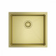 Кухонная мойка Raglo R703.5044.03 из нержавеющей стали в базу от 60см, сатин золотой