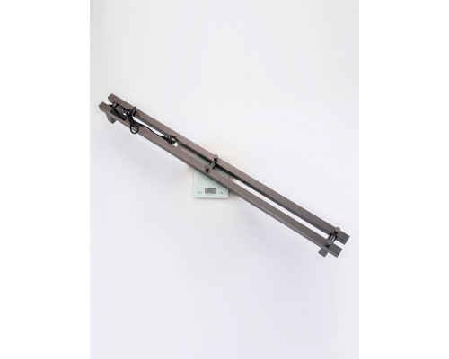 Полотенцесушитель электрический RAGLO R350.12.09 настенный сенсорный узкий с терморегулятором , графит