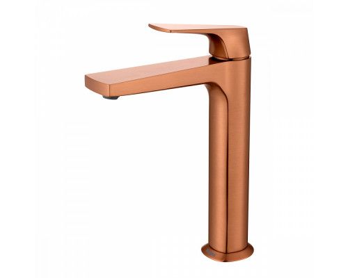 Смеситель Raglo R07.15.33 для раковины высокий монолитный, матовая медь